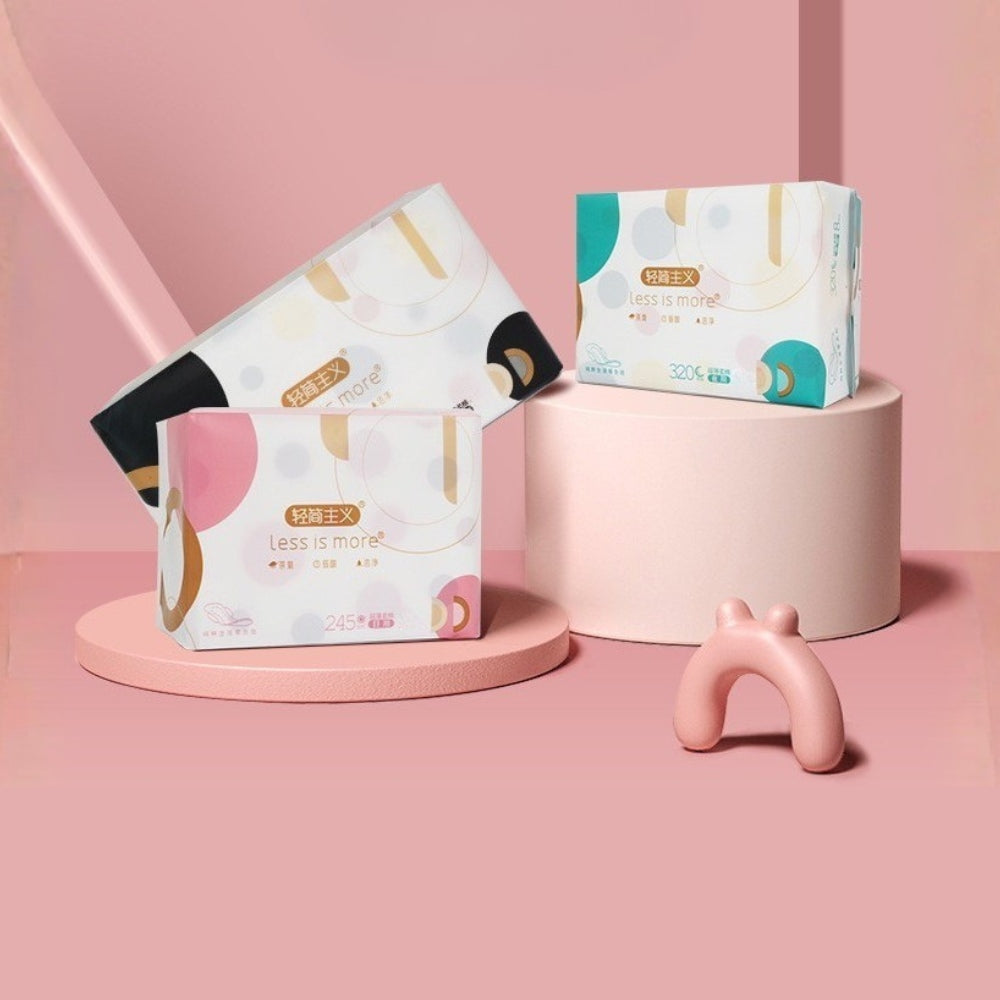 Minimalist Sanitary Pad on display - made for women with heavy menstrual flow 