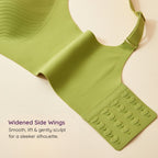 Air-Fit Wavy Moulded Wireless Bra with widened side wings 