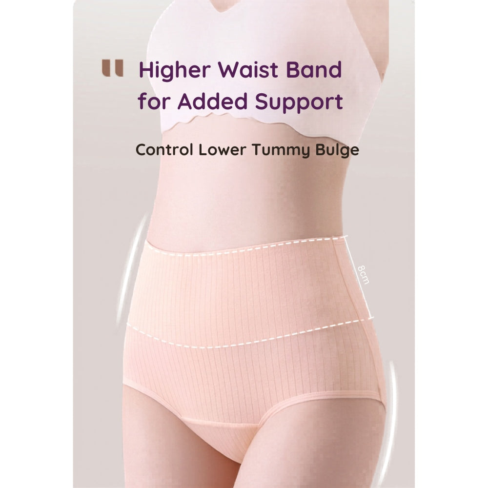 Women’s Leak-Proof Absorbent Brief – High Waisted Postpartum Incontinence Underwear
