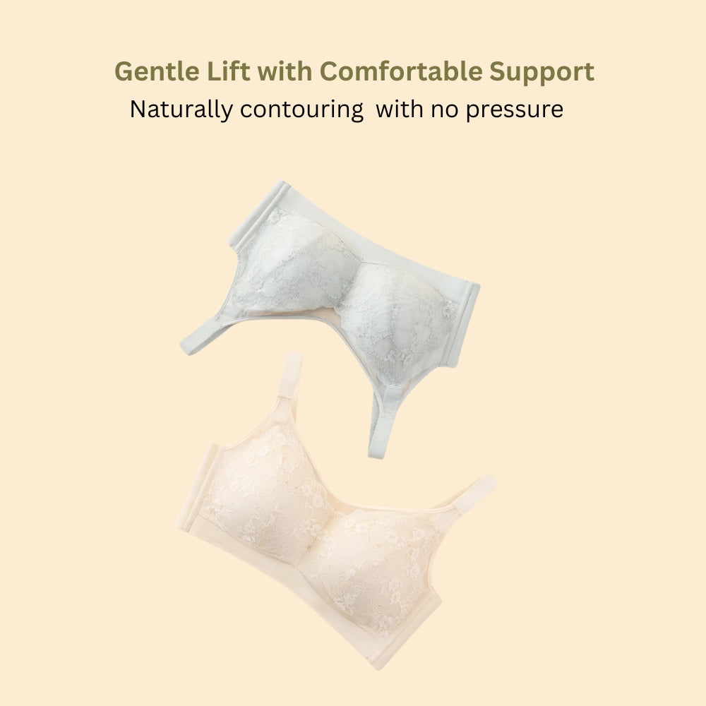 Angel Lace Minimiser Shaping Bra -  Bigger Bust Fit & Full Coverage