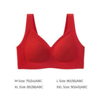 Lace-Illusion Soft Mesh Wireless Bra - Vest-Style Seamless Support