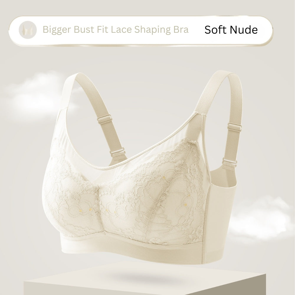 Angel Lace Minimiser Shaping Bra -  Bigger Bust Fit & Full Coverage