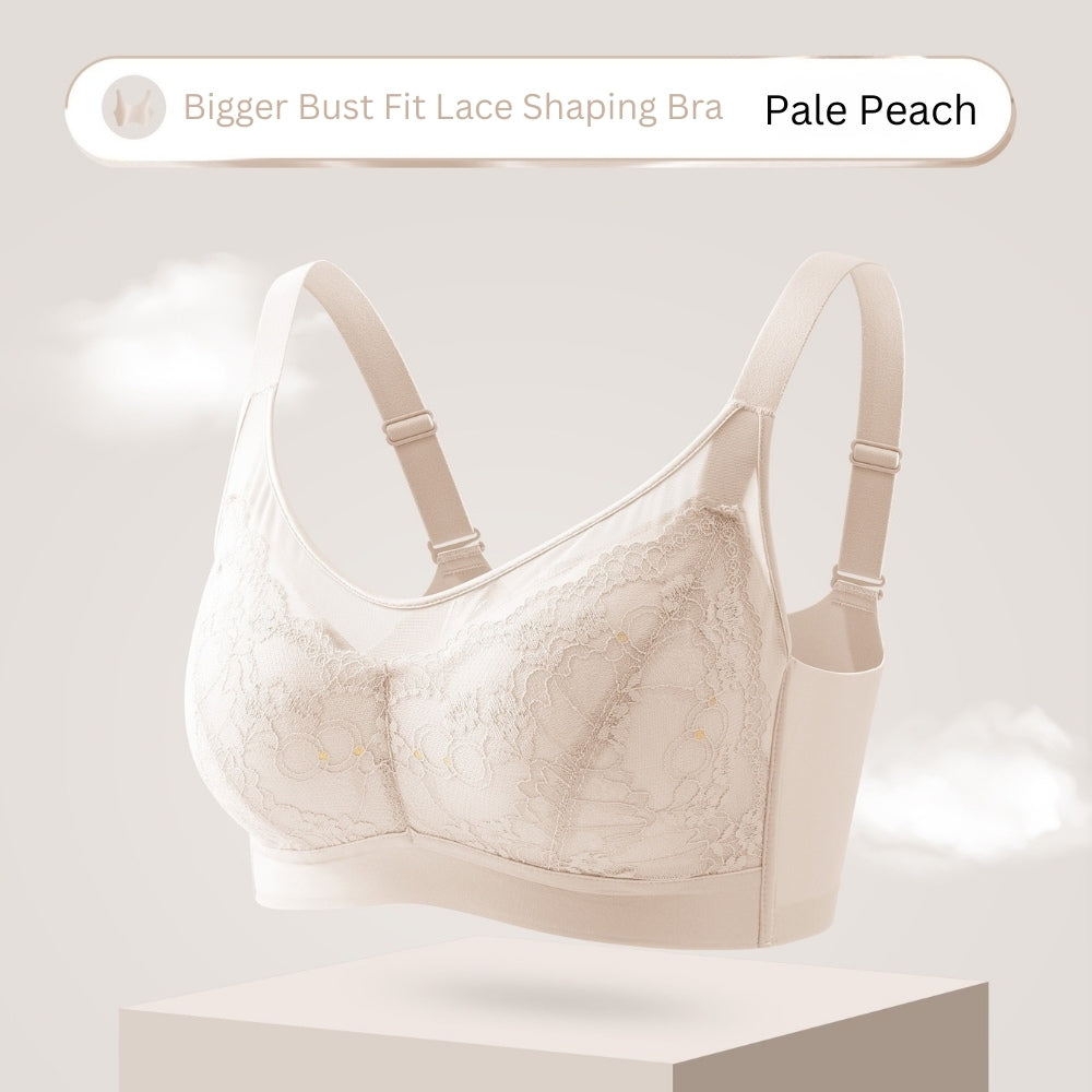 Angel Lace Minimiser Shaping Bra -  Bigger Bust Fit & Full Coverage