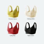 Dreamy Terraced Fields Lace Wireless Bra - Bigger Bust Fit,  Rabbit Ear Pads
