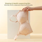 Angel Lace Minimiser Shaping Bra -  Bigger Bust Fit & Full Coverage