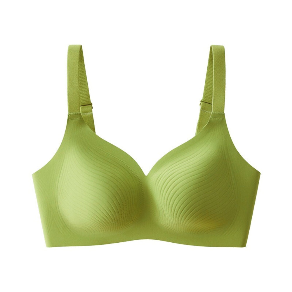 Air-Fit Wavy Moulded Wireless Bra – Minimiser for Big Bust (No Paddings)