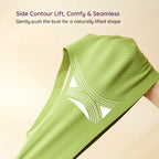Side contour life and seamless of Green Air-Fit Wavy Moulded Wireless Bra