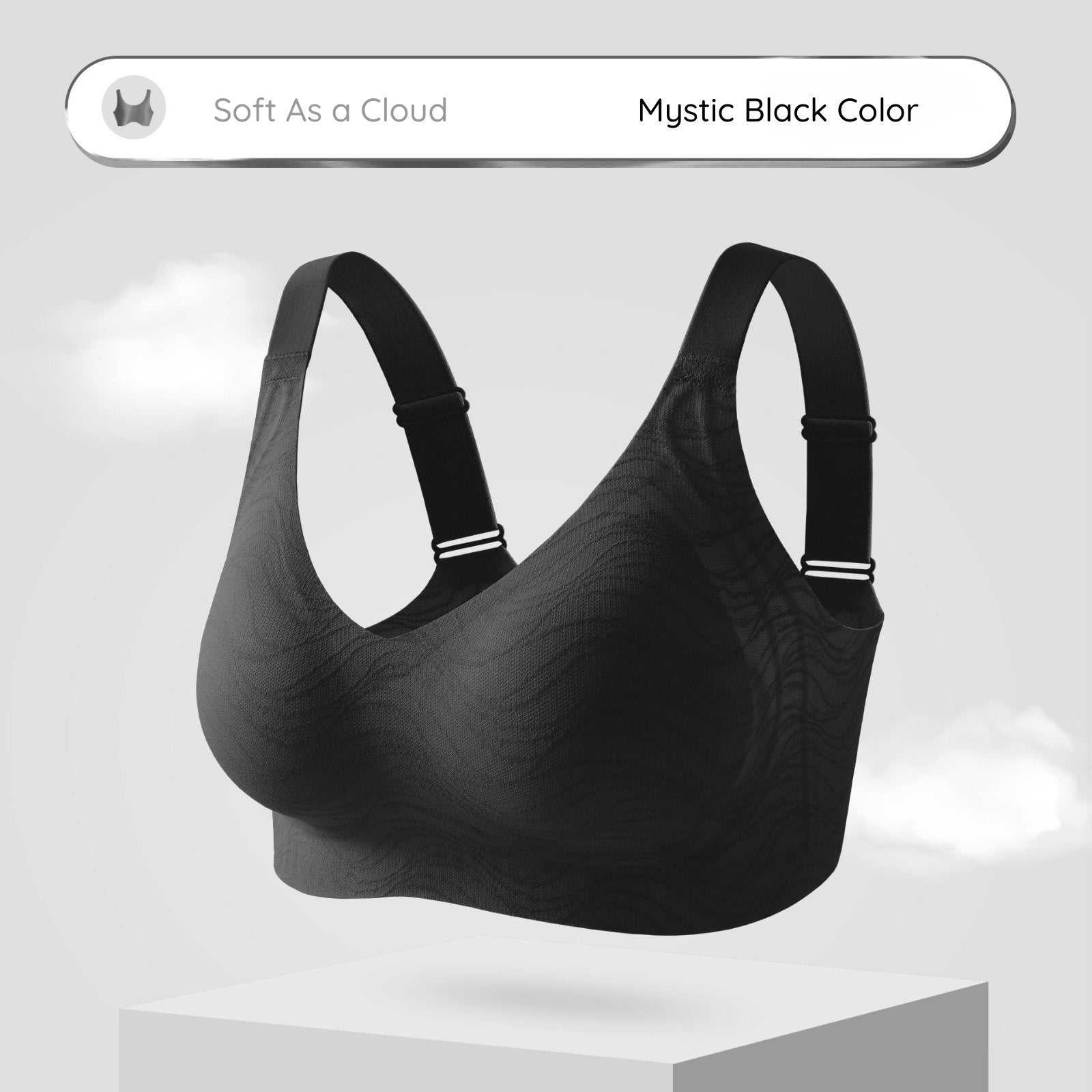 AirLift Soft Weave Wireless Bra  - W-Shaped Lift & 3D Contour