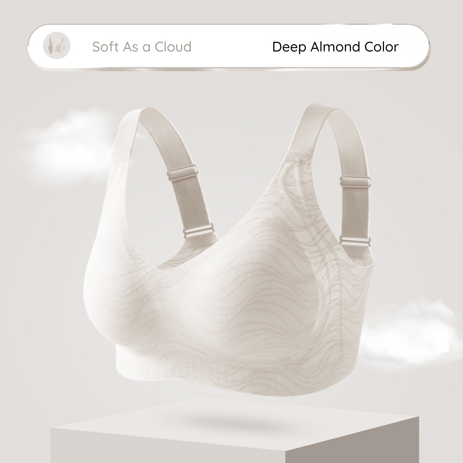 AirLift Soft Weave Wireless Bra  - W-Shaped Lift & 3D Contour