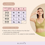 BareComfort Wireless Lounge Bra – Seamless Vest-Style Small Wave Design
