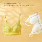 Dreamy Terraced Fields Lace Wireless Bra - Bigger Bust Fit,  Rabbit Ear Pads
