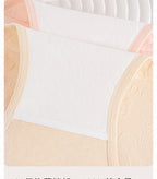 Embossed Bear High Waist Brief-  Extended Size Pure Cotton Antibacterial