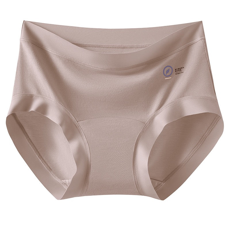 Close up to mid waist Smart Hygiene Modal Brief in brown color