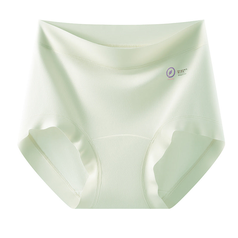Close up to high waist Smart Hygiene Modal Brief in green color 